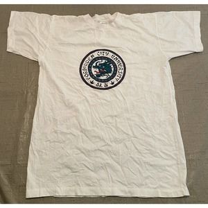Vintage Men’s Forbidden City University T-Shirt Size Large China Chinese Dragon